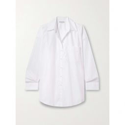 ACNE STUDIOS + NET SUSTAIN organic cotton-blend poplin shirt