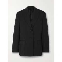 ACNE STUDIOS + NET SUSTAIN recycled grain de poudre blazer