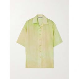 ACNE STUDIOS Silk-habotai shirt