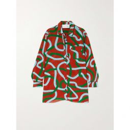 AZ FACTORY Printed georgette shirt