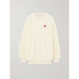 COMME DES GARCONS GIRL Oversized embroidered knitted sweater