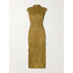 ACNE STUDIOS Crinkled-shell maxi dress