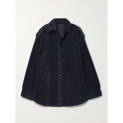 GOLDSIGN The Caden cotton-corduroy shirt