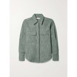 CO Wool-blend shirt