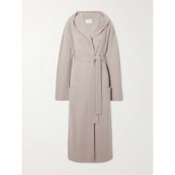 LISA YANG Aiden hooded belted cashmere cardigan