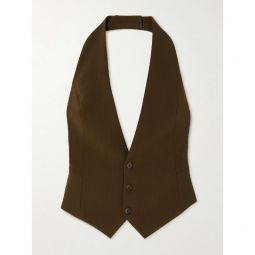 PETAR PETROV Privilege grain de poudre wool-blend vest