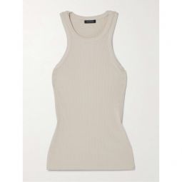 GOLDSIGN Laurel ribbed-knit tank