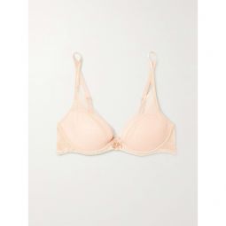 CHANTELLE Festivite stretch-lace and tulle underwired plunge bra