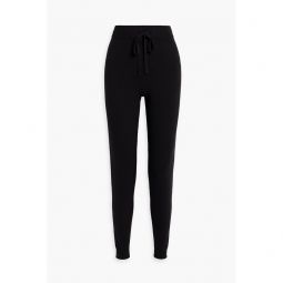 Cotton-blend track pants