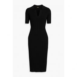 Pointelle-knit dress