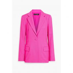 Neon wool and mohair-blend blazer