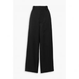 Timber twill wide-leg pants