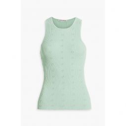 Jacquard-knit tank