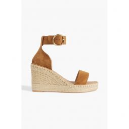 Gaby suede espadrille wedge sandals