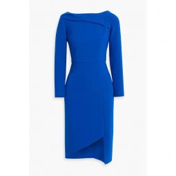 Patrizia asymmetric crepe dress