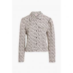 Aloea printed denim jacket