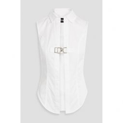 Cotton-twill top