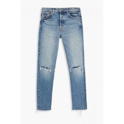 Karolina distressed high-rise skinny jeans