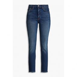 Karolina high-rise slim-leg jeans