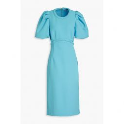 Michelle cutout crepe midi dress