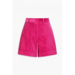 Cotton-corduroy shorts