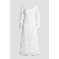 Jules broderie anglaise cotton maxi dress