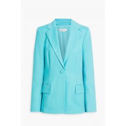 Wool and mohair-blend blazer