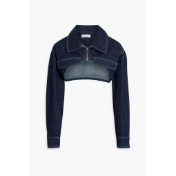 Max cropped denim jacket