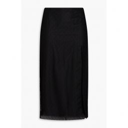 Point desprit midi skirt