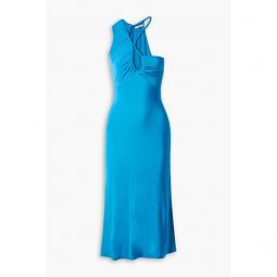 Phebe one-shoulder cutout stretch-jersey midi dress