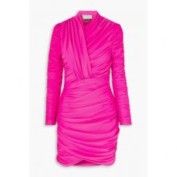 + Ester Manas draped stretch-jersey mini dress