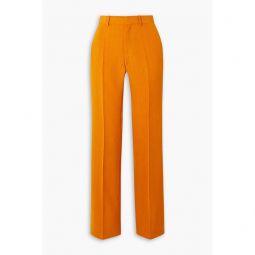 Gilmar pleated woven straight-leg pants