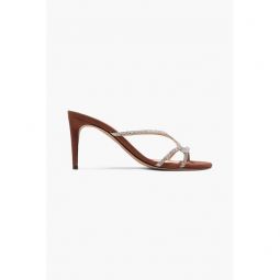 Sirena watersnake and suede mules