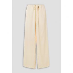 Pineto LENZING ECOVERO woven wide-leg pants