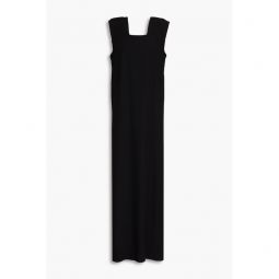 Crepe maxi dress
