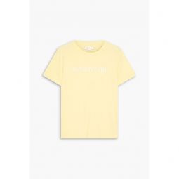 Printed cotton-jersey T-shirt