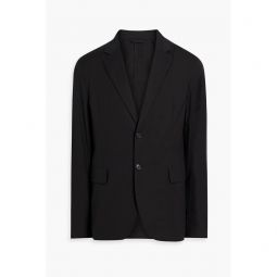 Cotton-sateen blazer