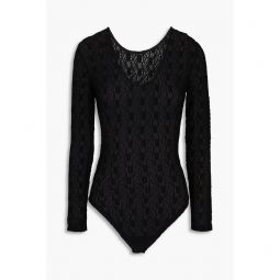 Stretch-lace bodysuit
