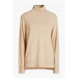 Wool and cashmere-blend turtleneck sweater