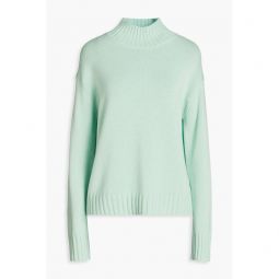 Wool and cashmere-blend turtleneck sweater