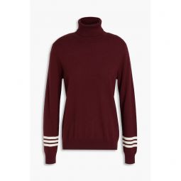 Wool and cashmere-blend turtleneck sweater