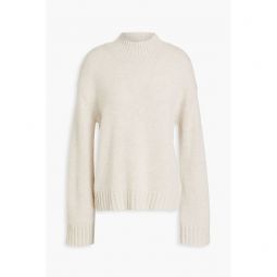 Wool and cashmere-blend turtleneck sweater