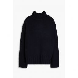 Wool turtleneck sweater