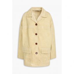 Faded cotton-twill jacket