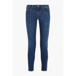 Climb cropped low-rise skinny jeans