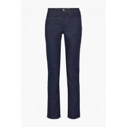 South high-rise straight-leg jeans