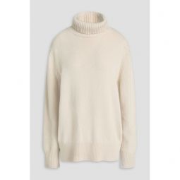 Knitted turtleneck sweater