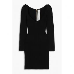 MyBody ribbed-knit mini dress